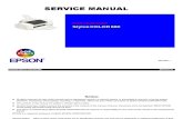 Epson SC-880 Service Manual