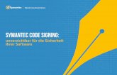Symantec Code Signing (DE)
