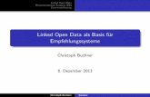 ￼￼￼￼￼￼￼Linked Open Data als Basis für Empfehlungssysteme