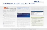 PCS AG: UNIQUE Business for SaaS (dt.)