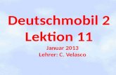 Deutschmobil 2 -Lektion 11