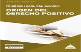 Von Savigny, Friedrich Karl. Origen del derecho positivo.pdf