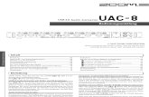 Zoom UAC-8 Bedienungsanleitung (German)