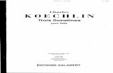Koechlin 3 Sonatinas.pdf