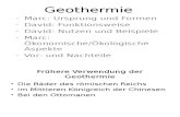 Geothermie zusammengefügt
