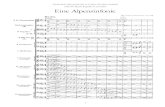 Strauss - Eine Alpensinfonie Op. 64 Orch. Score