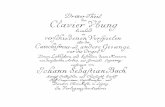 Bach - Dritter Theil der Clavier Übung, bestehend in verschiedenen Vorspielen [Princeton copy, BW]