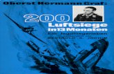 Oberst Hermann Graf - 200 Luftsiege in 13 Monaten - Ein Jagdfliegerleben