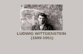 LUDWIG WITTGENSTEIN (1889-1951). CONTEXTO HISTÓRICO CULTURAL Imperialismo europeo: colonialismo en Africa Confianza generalizada en el progreso científico.