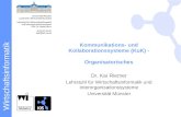 Kommunikations- und Kollaborationssysteme (KuK) - Organisatorisches