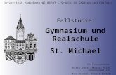 Universität Paderborn WS 06/07 – Schule in Städten und Dörfern