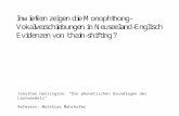 Jonathan Harrington: "Die phonetischen Grundlagen des Lautwandels“ Referent: Matthias Mahrhofer