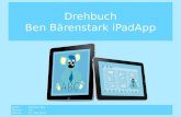 Drehbuch Ben Bärenstark  iPadApp