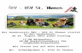 Der Hundeverein ÖRV - HSV St.Thomas startet in den Herbstkurs:  ab 24. August 2012 jeden Freitag