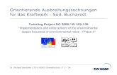 Orientierende Ausbreitungsrechnungen  für das Kraftwerk – Süd, Bucharest