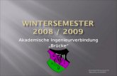 Wintersemester 2008 / 2009