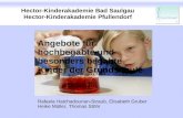 Hector-Kinderakademie Bad Saulgau Hector-Kinderakademie Pfullendorf