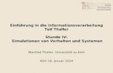 Manfred Thaller, Universität zu Köln Köln 16. Januar 2014