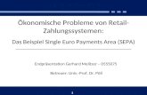 Ökonomische Probleme von Retail-Zahlungssystemen: Das Beispiel Single Euro Payments Area (SEPA)
