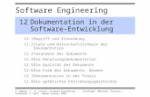 12Dokumentation in der Software-Entwicklung