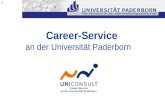 Career-Service an der Universität Paderborn
