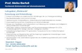 Prof. Meike Barfuß  Fachbereich Elektrotechnik und Informationstechnik