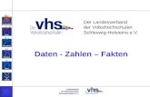 Der Landesverband der Volkshochschulen Schleswig-Holsteins e.V.