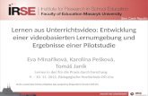 Eva Minaříková, Karolína Pešková, Tomáš Janík Lernen in  der|für  die Praxis durch Forschung