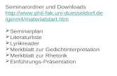 Seminarordner und Downloads phil-fak.uni-