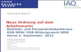 Betriebs - und  Personalrätekonferenz DGB NRW/ DGB-Bildungswerk NRW  Herne 4. September  2013
