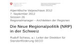 Rudolf Schiess, a.i. Leiter der Direktion für Standortförderung SECO