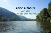 Der Rhein von der  Quelle bis zur Mündung