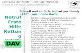 Lehrgang der Kinder- und Jugendgruppe 23. bis 25. 04. 2004, Wilhelm-Dieckmann-Hütte Schmilka