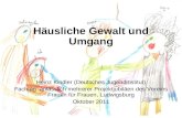 Häusliche Gewalt und Umgang Heinz Kindler (Deutsches Jugendinstitut)