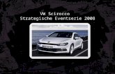 VW  Scirocco Strategische Eventserie 2008