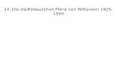 14_Die städtebaulichen Pläne von Witteveen 1925-1940