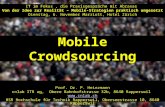 Mobile  Crowdsourcing