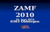 ZAMF 2010 19. Juni 2010