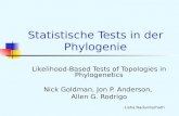 Statistische Tests in der Phylogenie