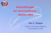 Devicetherapie  bei Herzinsuffizienz: Update 2008