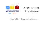 ACM ICPC  Praktikum