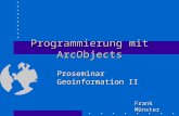 Programmierung mit ArcObjects