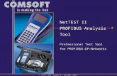 NetTEST II PROFIBUS Analysis Tool
