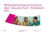 Mitarbeiteranschlüsse der Deutschen Telekom AG
