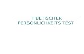 TIBETISCHER PERSÖNLICHKEITS TEST