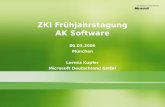 ZKI Frühjahrstagung AK Software