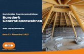 Nachhaltige Quartierentwicklung Burgdorf: Generationenwohnen Alec von Graffenried
