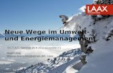Neue Wege im Umwelt- und Energiemanagement