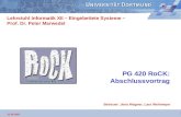 PG 420 RoCK: Abschlussvortrag