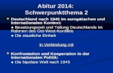 Abitur 2014:  Schwerpunktthema 2